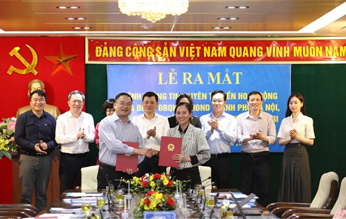 Ra mắt kênh thông tin, tuyên truyền hoạt động của Đoàn Đại biểu Quốc hội và HĐND thành phố Hà Nội