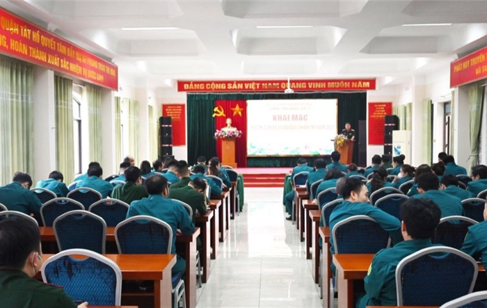 Hội thi cán bộ giảng dạy chính trị năm 2023 Cụm thi đua số 2 Bộ Tư lệnh Thủ đô thành công tốt đẹp