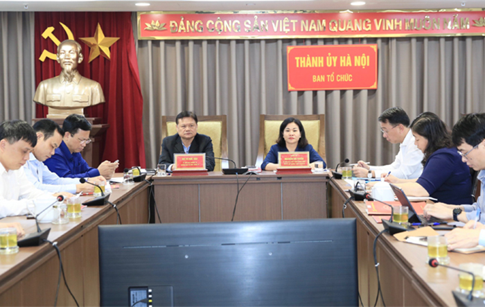 Ngành Tổ chức xây dựng Đảng triển khai nhiệm vụ quý II-2023
