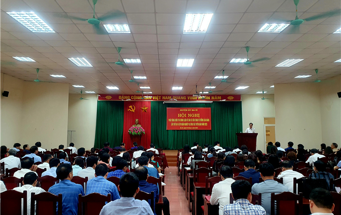 Huyện ủy Ba Vì phát động Cuộc thi chính luận về bảo vệ nền tảng, tư tưởng của Đảng lần thứ ba