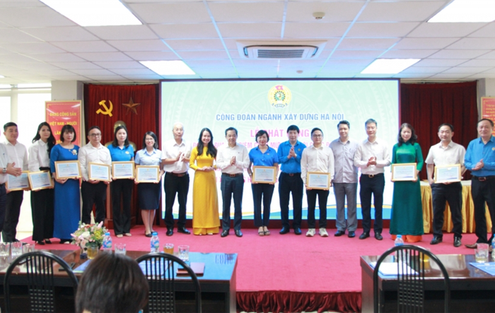 Công đoàn ngành Xây dựng Hà Nội phát động đợt thi đua cao điểm chào mừng Đại hội Công đoàn ngành Xây dựng lần thứ XIV