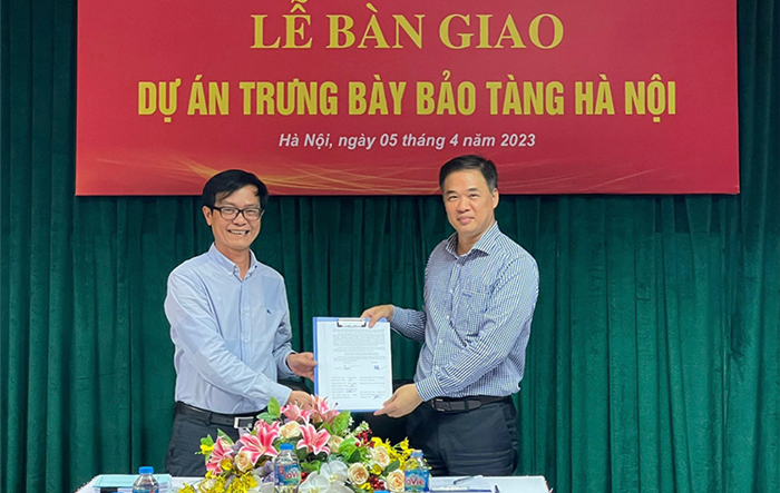 Lễ bàn giao Ban Quản lý dự án Bảo tàng Hà Nội thuộc Bảo tàng Hà Nội
