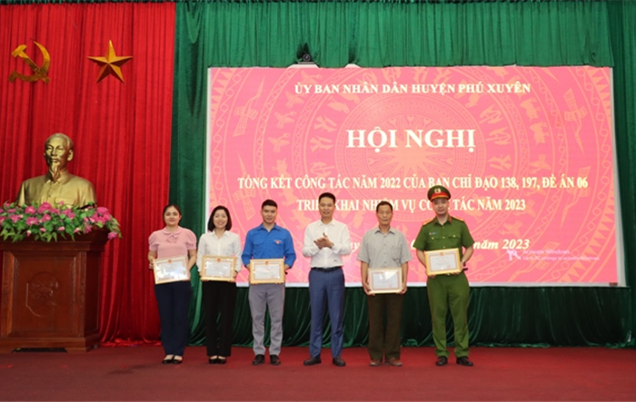 Ban Chỉ đạo 138, 197 huyện Phú Xuyên triển khai nhiệm vụ trọng tâm năm 2023