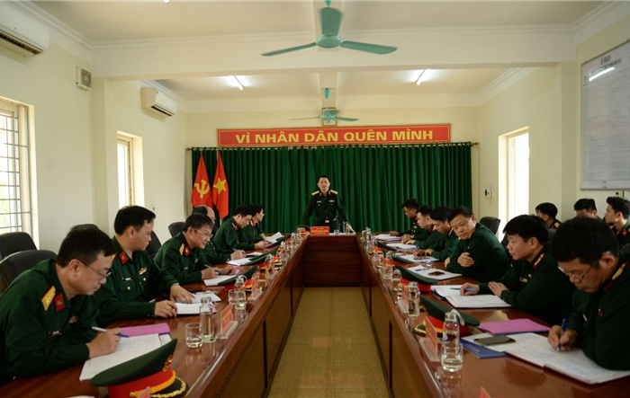 Tư lệnh Bộ Tư lệnh Thủ đô Hà Nội kiểm tra toàn diện các mặt công tác đối với Tiểu đoàn Công binh 544