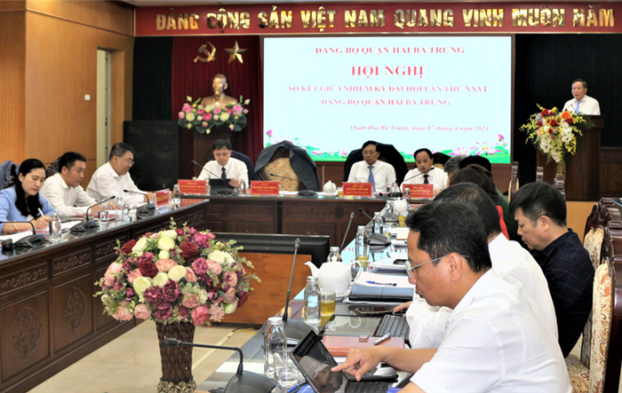 Huy động mọi nguồn lực để phát triển hạ tầng đô thị  quận Hai Bà Trưng