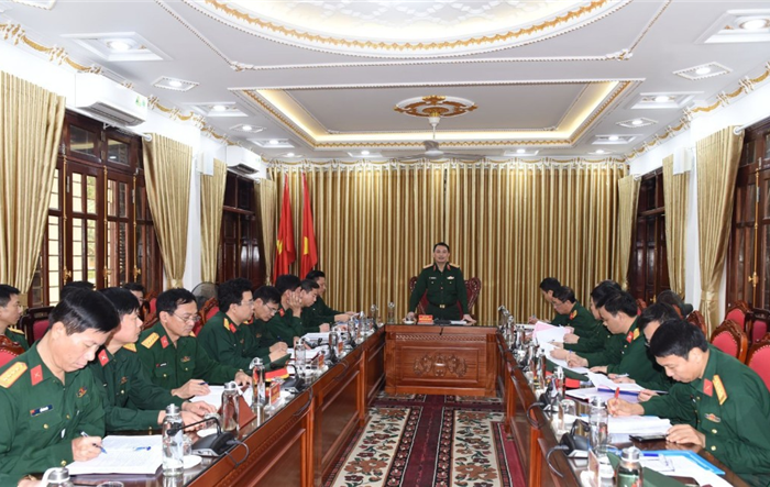 Tư lệnh Bộ Tư lệnh Thủ đô Hà Nội kiểm tra kết quả thực hiện nhiệm vụ giáo dục, đào tạo tại Trường Quân sự Bộ Tư lệnh Thủ đô Hà Nội