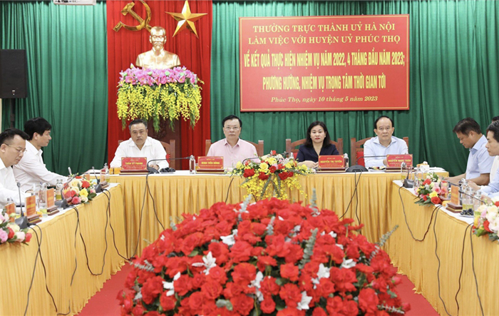 Dù đô thị hay nông thôn, huyện Phúc Thọ cũng phải theo hướng sinh thái