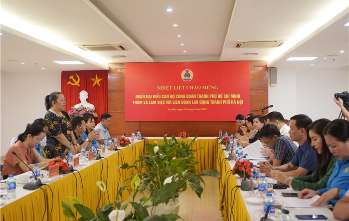 Trao đổi kinh nghiệm về công tác thành lập và tổ chức hoạt động Trung tâm Tư vấn pháp luật và Hỗ trợ người lao động Công đoàn