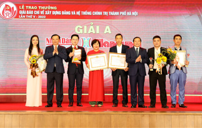 Tổ chức Giải Báo chí về xây dựng Đảng và hệ thống chính trị thành phố Hà Nội lần thứ VI - năm 2023