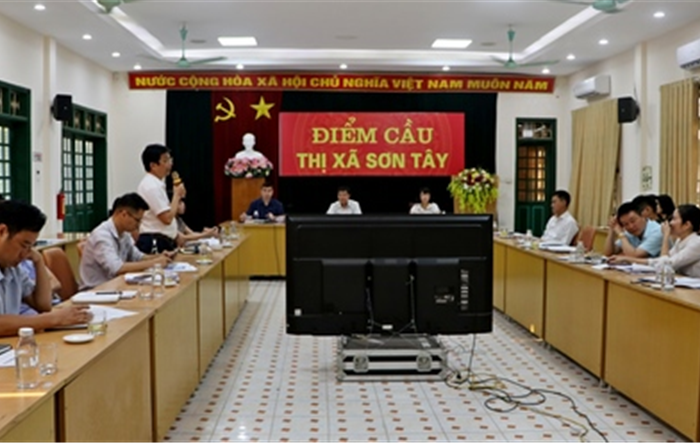 Thị xã Sơn Tây: Tổ chức kỳ thi, tuyển sinh vào lớp 10  tốt nghiệp THPT đúng quy chế, an toàn, đánh giá kết quả thi công bằng, khách quan