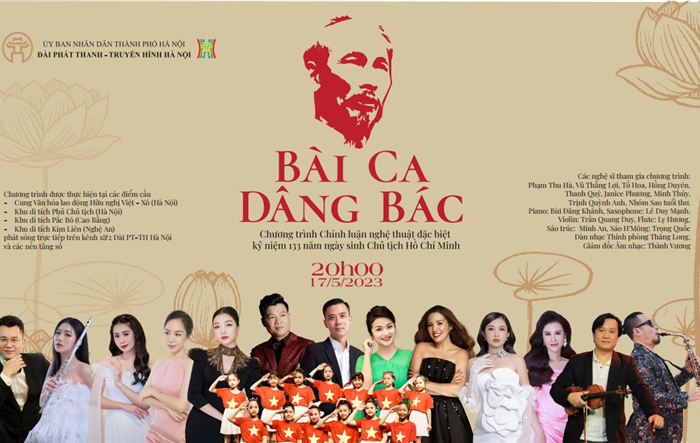 Chương trình nghệ thuật đặc biệt “Bài ca dâng Bác”