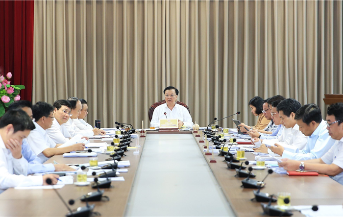 Thường trực Thành ủy cho ý kiến về Đề án đưa huyện Đông Anh thành quận