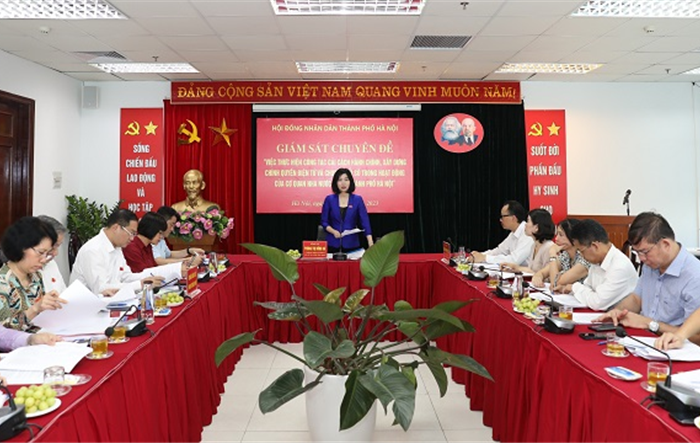 Sở Tài nguyên và Môi trường, Sở Quy hoạch và Kiến trúc từng bước nâng cao chỉ số cải cách hành chính