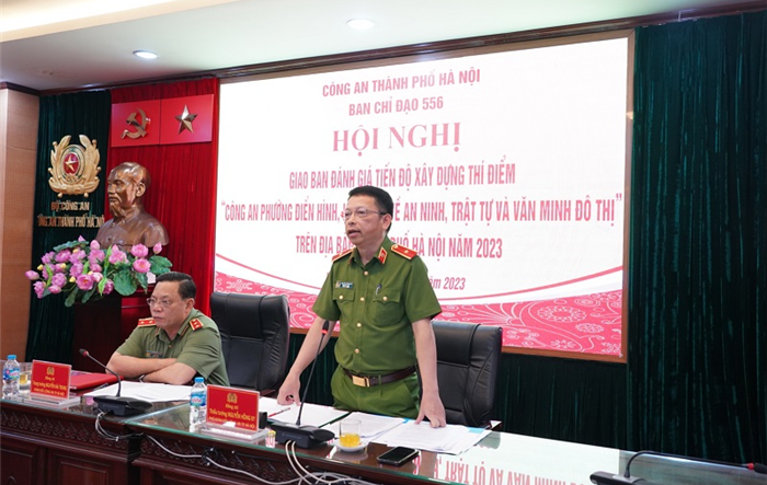 Quyết liệt thực hiện các tiêu chí xây dựng thí điểm Công an phường kiểu mẫu