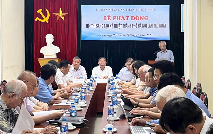 Phát động Hội thi Sáng tạo Kỹ thuật thành phố Hà Nội lần thứ nhất
