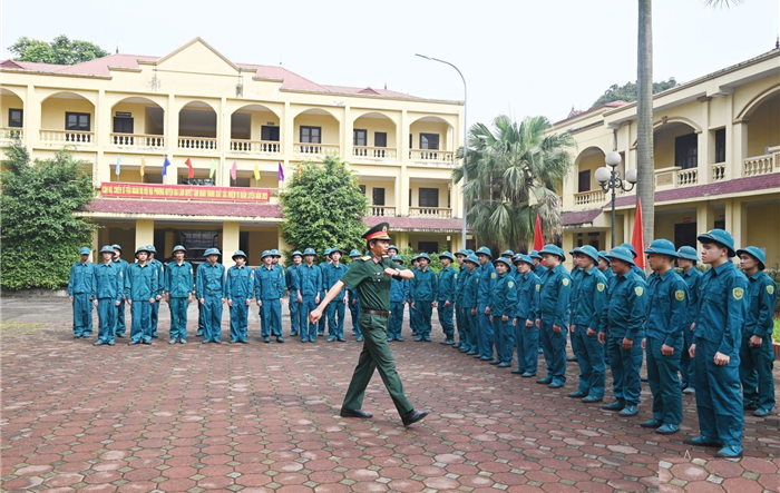 Ban Chỉ huy Quân sự huyện Gia Lâm khai mạc huấn luyện dân quân Trinh sát năm 2023