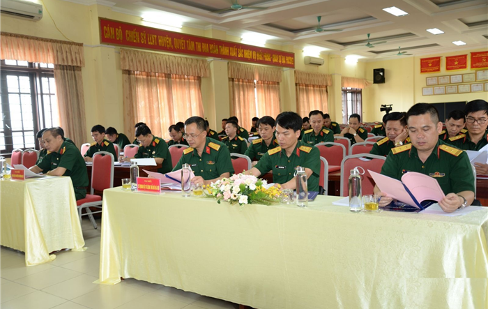Ban Chỉ huy Quân sự huyện Chương Mỹ: Tổng kết thực hiện Luật Sĩ quan Quân đội nhân dân Việt Nam