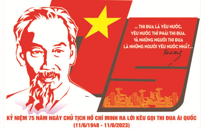 Phát hành bộ tranh cổ động tuyên truyền kỷ niệm 75 năm Ngày Chủ tịch Hồ Chí Minh ra Lời kêu gọi thi đua ái quốc