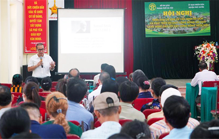 Hội nghị triển khai về ứng xử văn minh và du lịch cộng đồng cho dân cư 