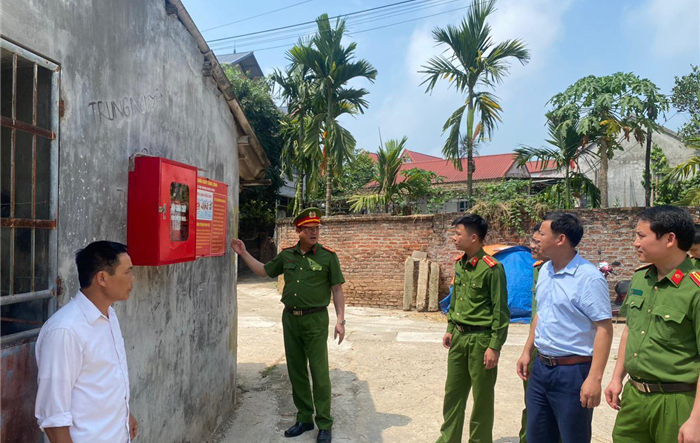 Bảo đảm đúng tiến độ ra mắt các điểm phòng cháy, chữa cháy