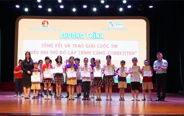 "Thiếu nhi thủ đô lập trình cùng Codekitten năm 2023”: Sân chơi bổ ích cho thiếu nhi yêu thích công nghệ