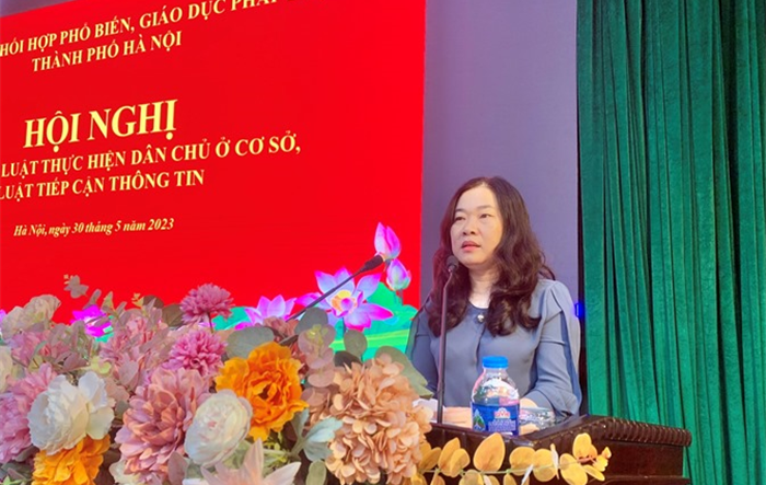 Hội nghị phổ biến Luật thực hiện dân chủ ở cơ sở, Luật tiếp cận thông tin