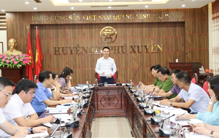 Huyện Phú Xuyên: Kiểm đếm tiến độ thực hiện Mệnh lệnh số 01 của Giám đốc Công an thành phố