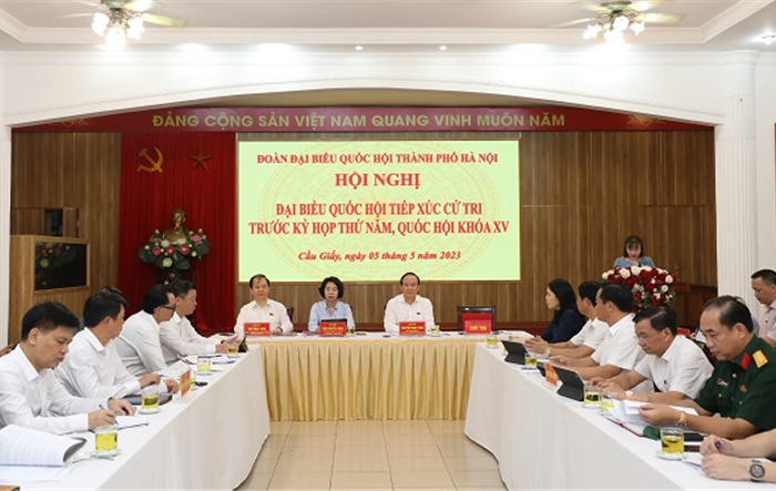 Cử tri quận Cầu Giấy kiến nghị tăng cường giám sát quản lý nhà nước về y tế