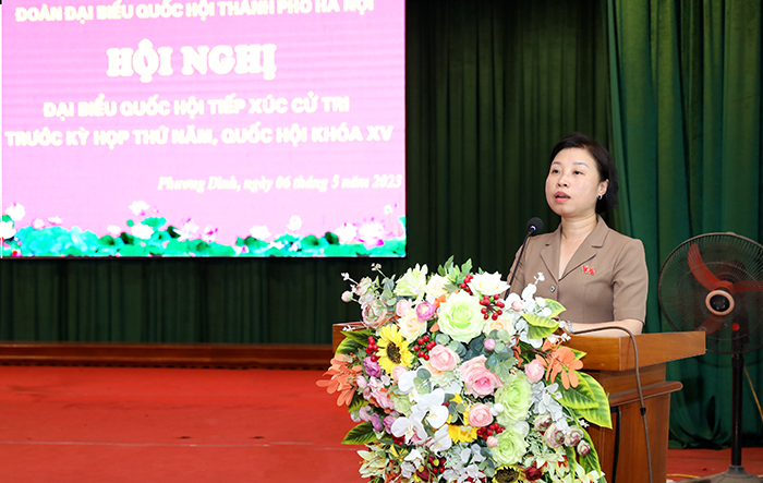 Cử tri huyện Đan Phượng kiến nghị đẩy nhanh thực hiện các dự án hạ tầng giao thông