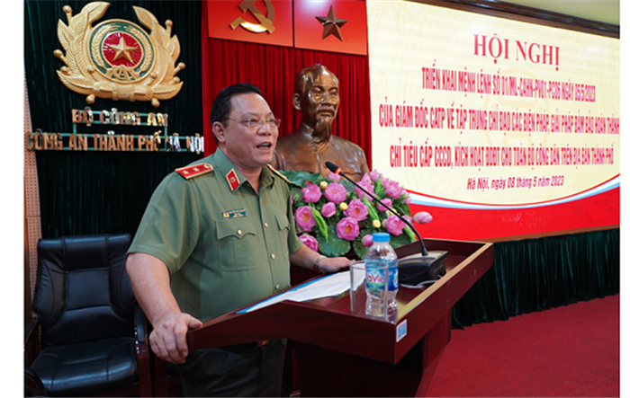 Triển khai Mệnh lệnh của Giám đốc Công an thành phố đảm bảo hoàn thành chỉ tiêu cấp căn cước công dân