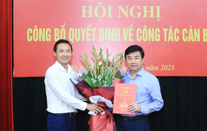 Lễ công bố, trao Quyết định Bí thư Đảng ủy cơ quan Tòa soạn Báo Hànộimới