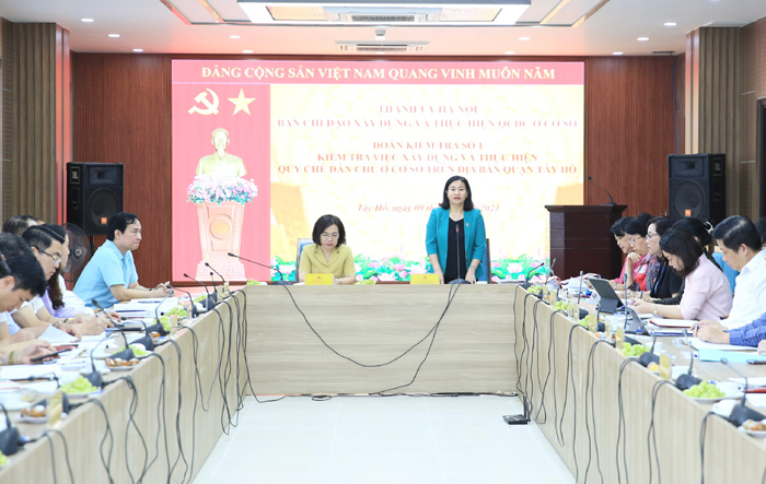 Thực hiện Quy chế dân chủ ở cơ sở là động lực, mục tiêu, nền tảng để tạo đồng thuận xã hội