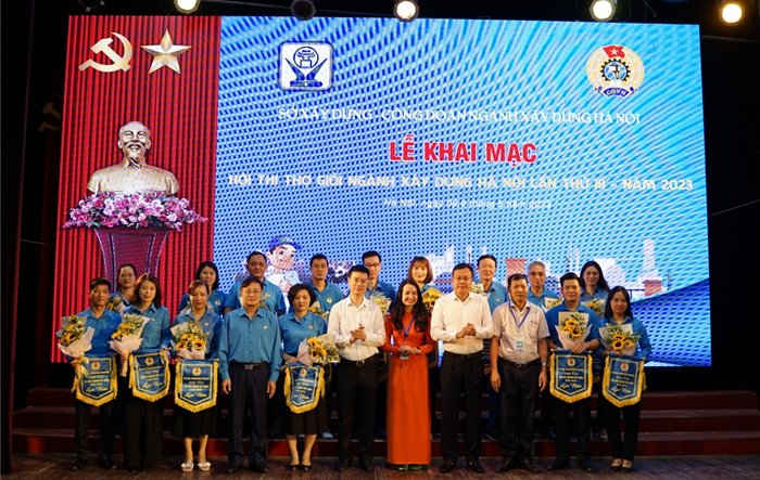 Khai mạc Hội thi thợ giỏi ngành Xây dựng Hà Nội năm 2023