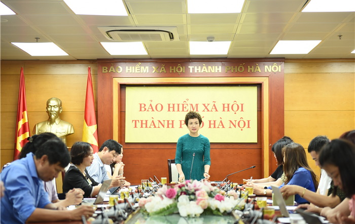 Bảo hiểm xã hội thành phố thông tin kết quả thực hiện chính sách BHXH, BHYT, BHTN 6 tháng đầu năm 2023