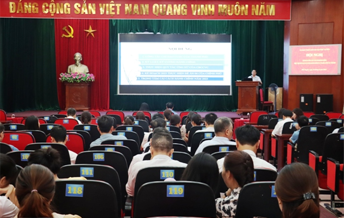 Huyện Phú Xuyên: Tập huấn công tác cải cách hành chính năm 2023
