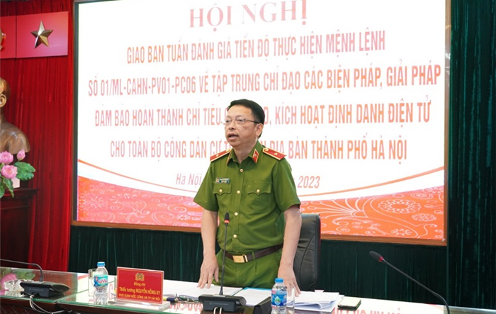 Tiếp tục nỗ lực để hoàn thành đúng tiến độ Bộ Công an giao