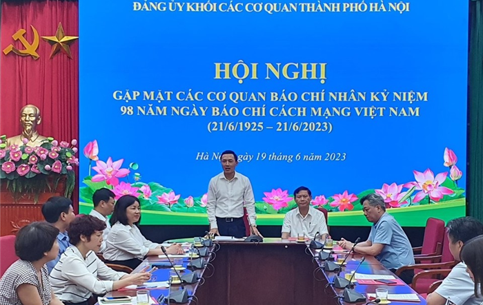 Đẩy mạnh tuyên truyền kỷ niệm 70 năm Ngày thành lập Đảng bộ Khối các cơ quan TP Hà Nội