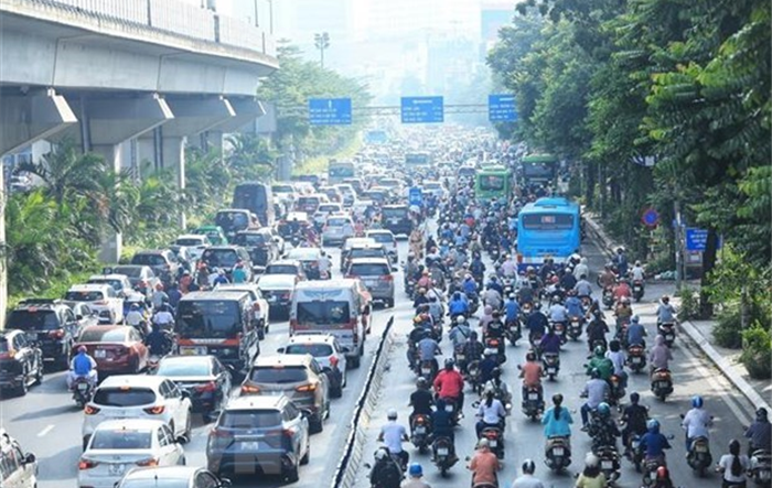 Phân luồng lại giao thông trên đường Nguyễn Trãi từ ngày 8-6