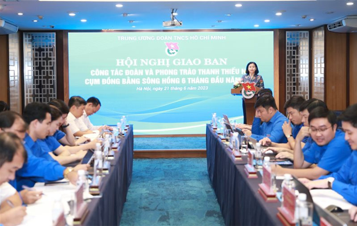 Chủ động, sáng tạo để thể hiện tính xung kích của thanh thiếu niêm Cụm đồng bằng sông Hồng