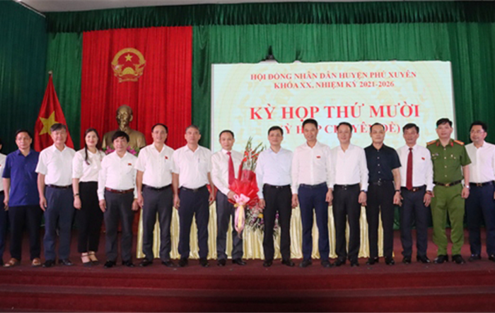 Huyện Phú Xuyên có tân Chủ tịch UBND huyện