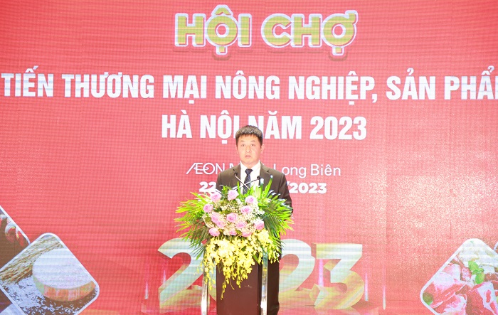 Khai mạc "Hội chợ Xúc tiến thương mại nông nghiệp, sản phẩm OCOP thành phố Hà Nội năm 2023" 