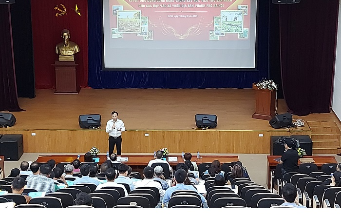Hội nghị xúc tiến thương mại, ứng dụng công nghệ trong kết nối, tiêu thụ sản phẩm cho các hợp tác xã trên địa bàn thành phố