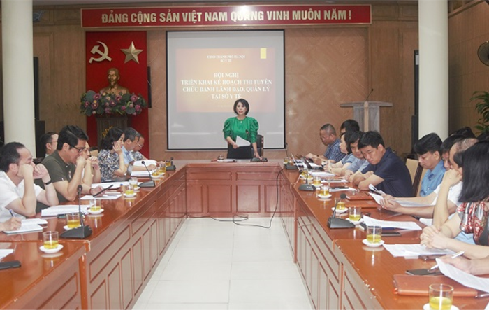 Sở Y tế triển khai kế hoạch thi tuyển chức danh lãnh đạo, quản lý