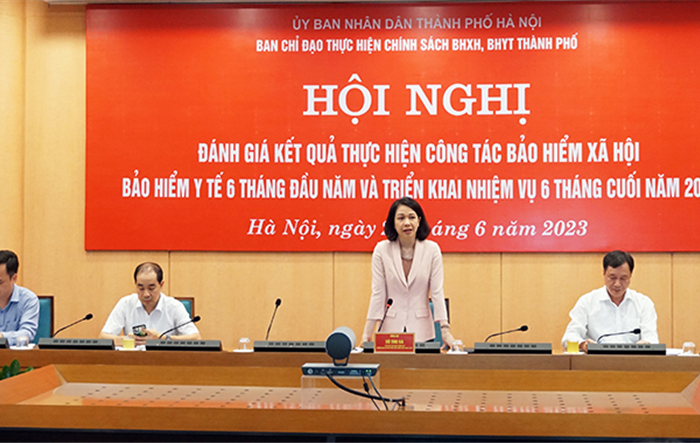 Hội nghị đánh giá kết quả thực hiện công tác bảo hiểm xã hội, bảo hiểm y tế 6 tháng đầu năm 2023
