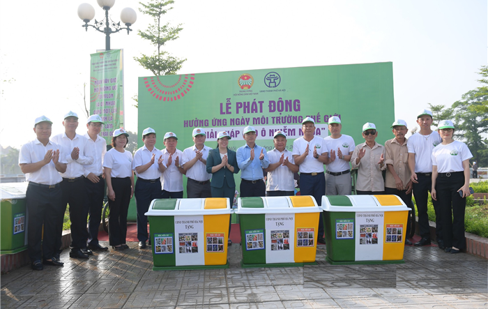 Cán bộ, hội viên nông dân Thủ đô Hà Nội hưởng ứng Ngày Môi trường thế giới năm 2023