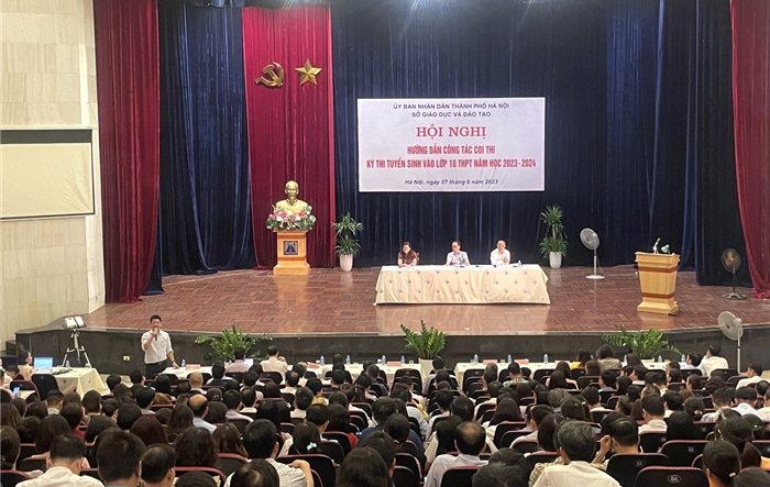 Thành phố Hà Nội: Gần 700 cán bộ được tập huấn công tác coi thi kỳ thi tuyển sinh vào lớp 10, năm học 2023 - 2024