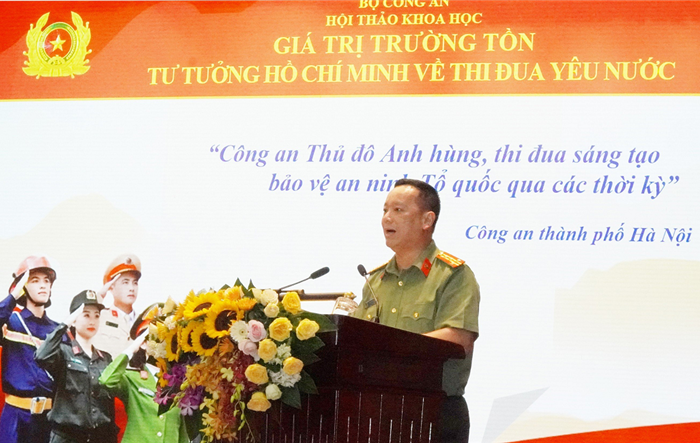 Giá trị trường tồn của tư tưởng Hồ Chí Minh về thi đua yêu nước đối với lực lượng Công an nhân dân