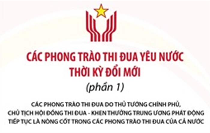 Các phong trào thi đua yêu nước thời kỳ đổi mới (phần 1)