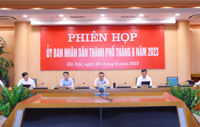 UBND thành phố: Họp thường kỳ tháng 6-2023 lần thứ hai