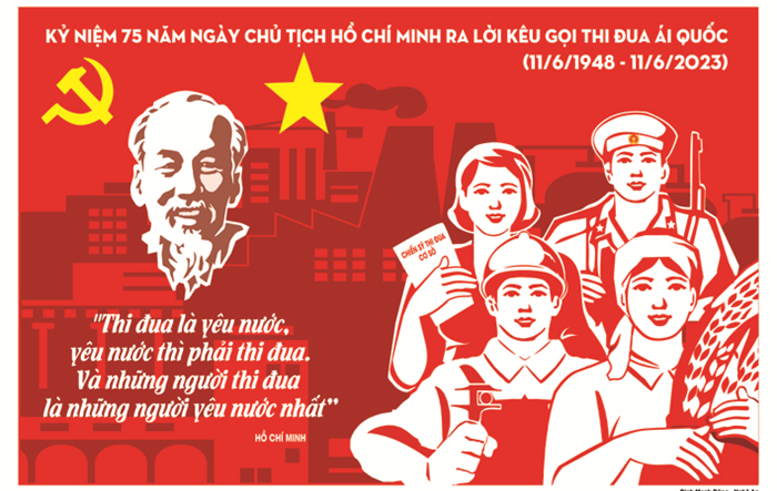 Nhiều hoạt động biểu diễn nghệ thuật đặc sắc kỷ niệm 75 năm Ngày Bác Hồ ra Lời kêu gọi thi đua ái quốc